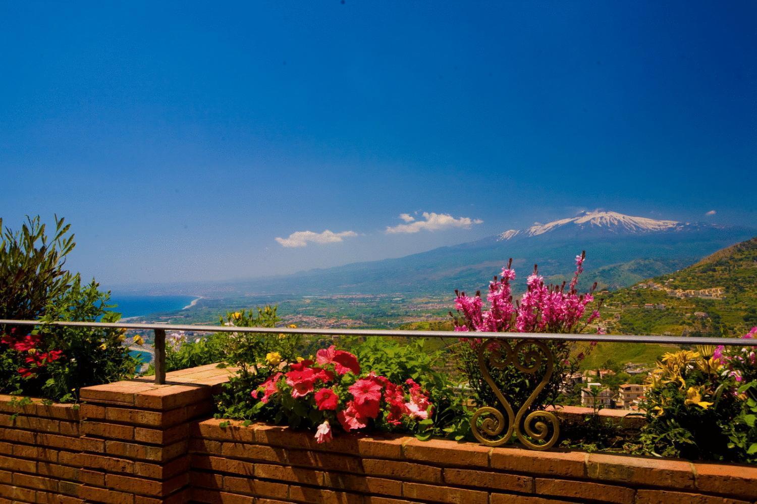 Villa Angela Taormina Bagian luar foto